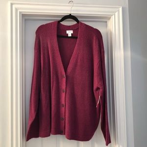 Old Navy Purple Cardigan